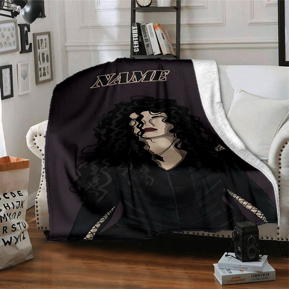Custom Name "Harry Potter's Magical Moment" blanket for Couch & Bed, Plush Cozy Fuzzy Blanket Super Soft & Warm Blankets for Fall and Winter. 0908111