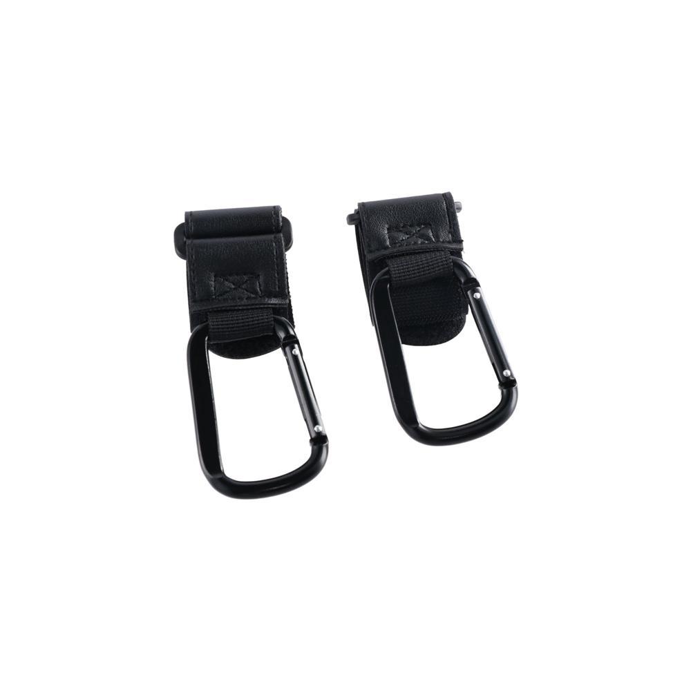 Carriage Bag Hooks PU Baby Bag Stroller Hooks Baby Hanger Hooking Up Pram Hooks Bag Hanger