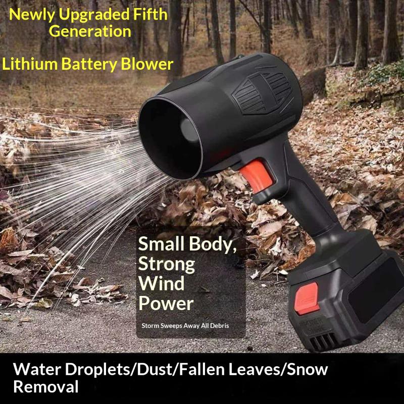 Portable Electric Cordless Air Blower Rechargeable Lightweight Battery Powered for BBQ Fan Air Supply Outdoor Use