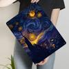 Van Gogh Starry Night Relief Iron Painting European Art Home Wall Decor Living Room Decoration