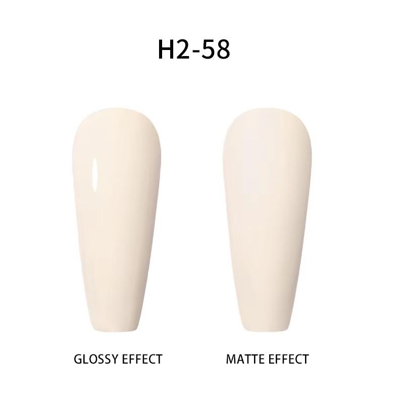 BEAU COLOR 8ML Nail Gel Polish High Pigment UV/LED Color Gel for Nail Art Design and Home DIY Manicure