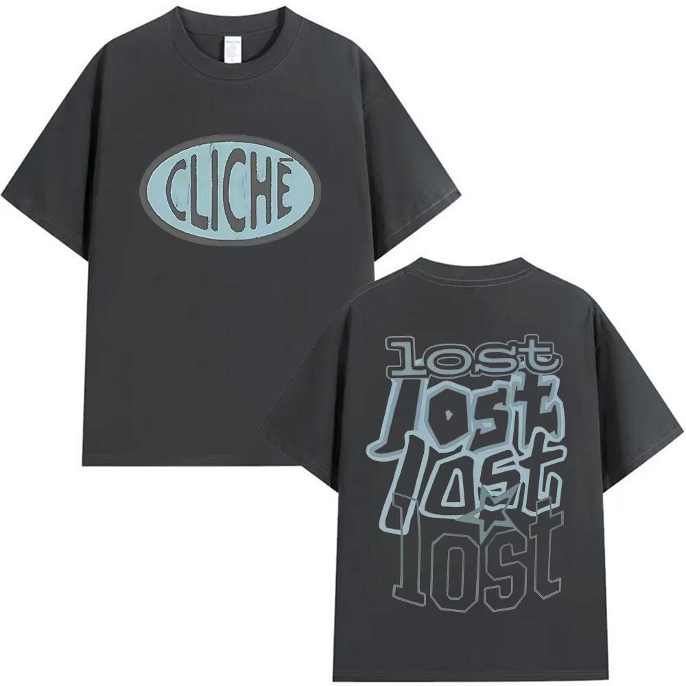 

Rapper Mgk Lost Tour 2025 Logo Graphic T Shirt Men s Women Casual High Quality Fashion Vintage Oversized Cotton T-shirt Summer 4XL