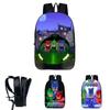 Durable Pj Mask Backpack For Kids With Vibrant 3d Cartoon Design And Adjustable Padded Straps