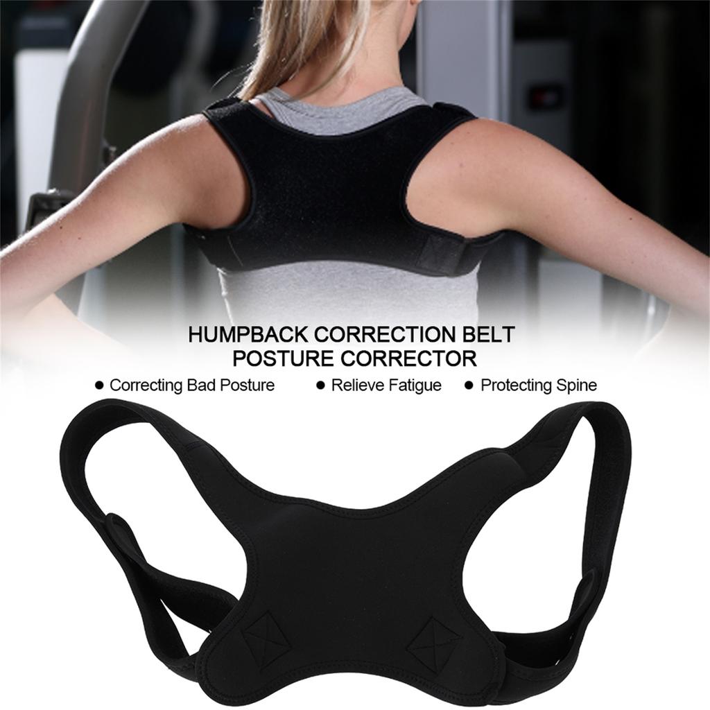 Humpback Correction Belt Back Shoulder Comfortable Strap Adjustable Belt Posture Corrector