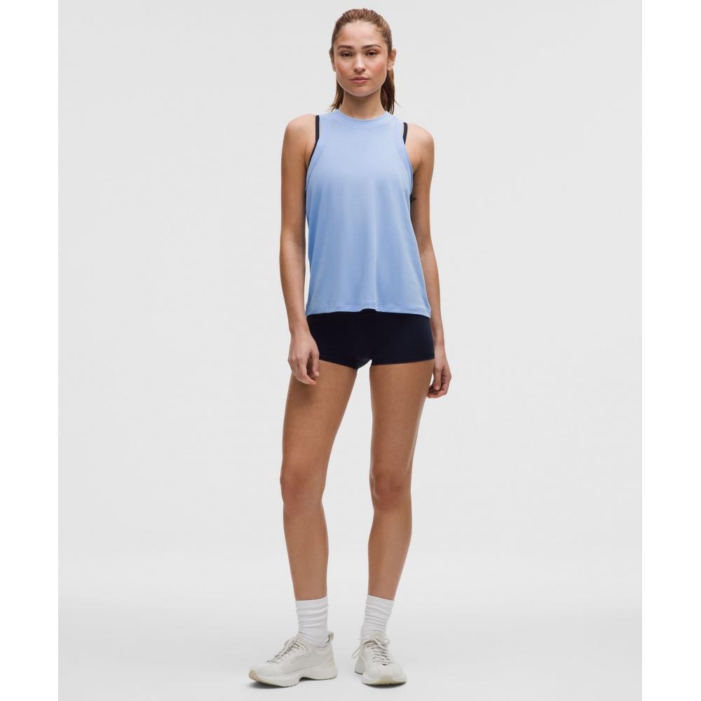 Lululemon Jersey Training Tank Top Sinatra Blue