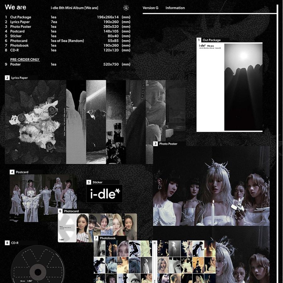 

i-dle ((Г)I-DLE) [МИ Є] 8-й МІНІ-АЛЬБОМ G VER.