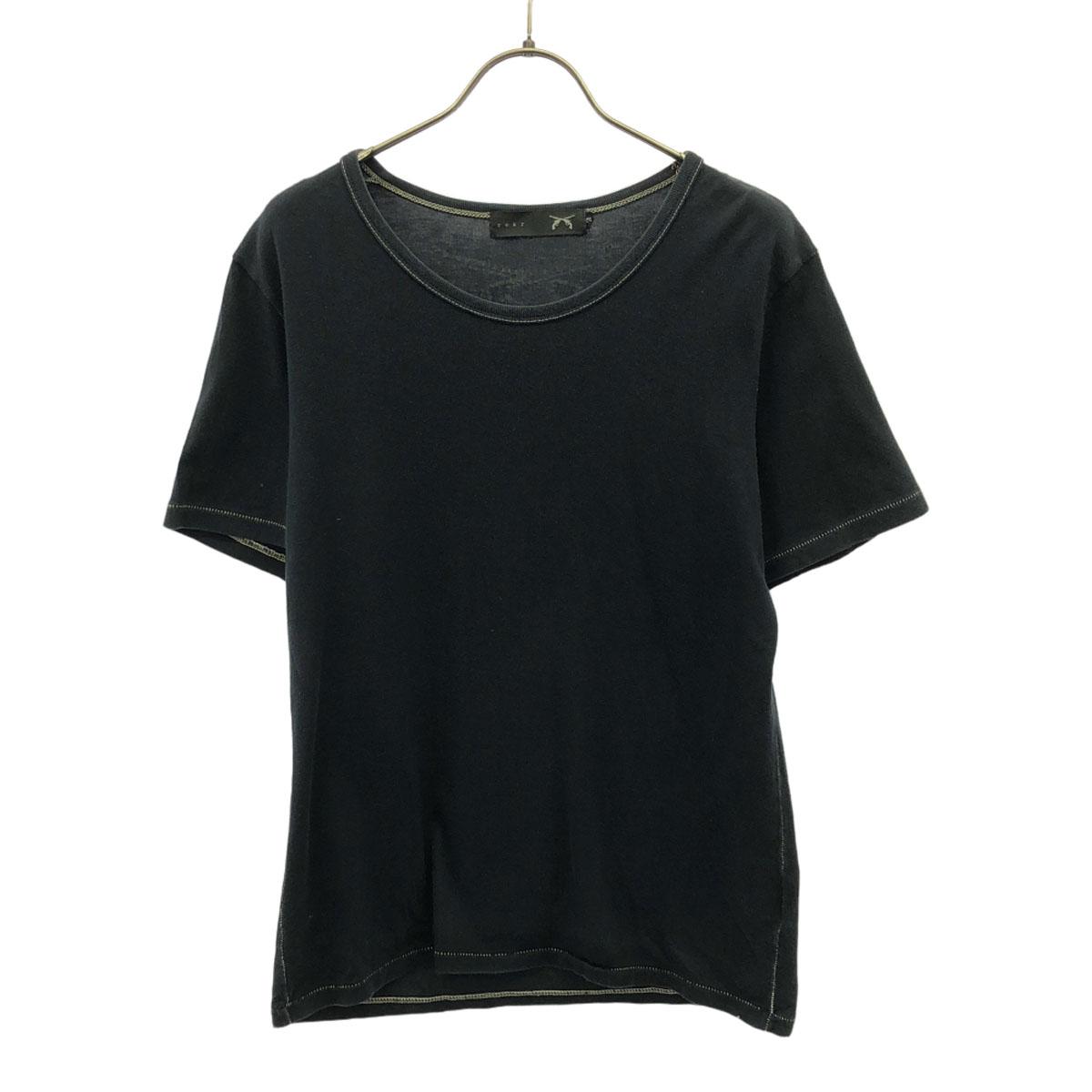 

roar made in Japan Short sleeve T-shirt 2 black Rhinestone Men s Used