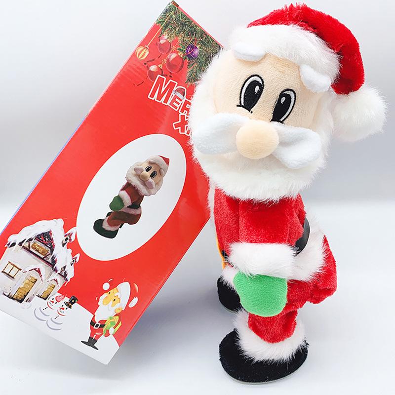 Electric Santa Claus Toy with Climbing Beads - Perfect Chimney Climber Christmas Gift