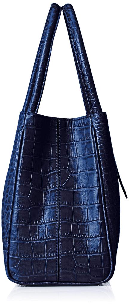 Genuine Leather Chroma A5 Made In Navy [REG] Semi-Shoulder Bag, Japan, Women's,