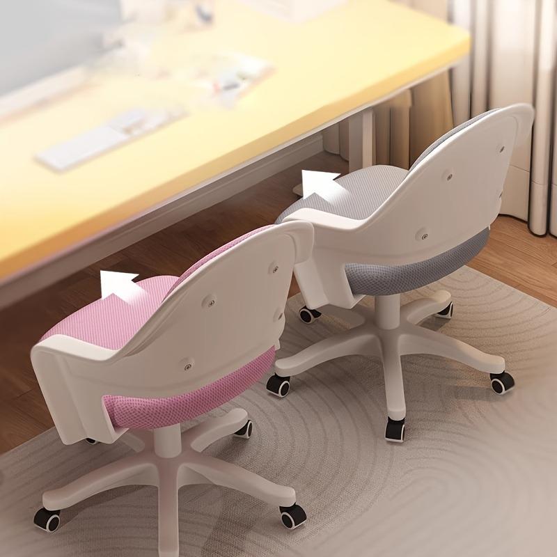 1pc Office Chair, Adult Computer Chair, Backrest Chair, Study Room, Dormitory, Learning Chair