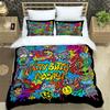 American carton ilustration Print Polyester Beding SetsChildren or Adult Peoples for Beds Comfortable Quilt Cover