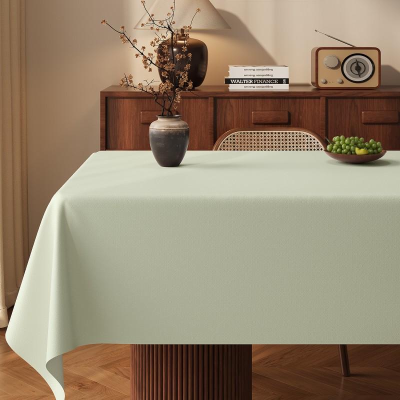 PVC Waterproof Tablecloth Dining Table Coffee Heat Resistant Oil Proof Wipe Clean Modern Minimalist Decor