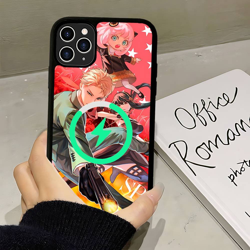 Classic Anime Spy X Family For Magsafe Magnetic Phone Case For IPhone 17 16 15 14 Plus 13 12 11 Pro Max Air Cover