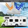 Copertura Ventola Tettoia Camper Robusta Copertura in Foglio di Alluminio Isolamento Termico Per Efficace Protezione Solare e Ventilazione
