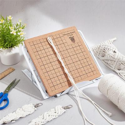 A23I-8X8 Inches Lace Board Set Lace Boards And Pins With Adjustable Stand Lace Tools Supplies Knitting Craft Assistant Board