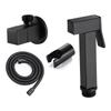 Brass Handheld Toilet Bidet Sprayer Set Accessories Black Bidet Faucet for Bathroom Sprayer Shower Head Self Cleaning Gold Color