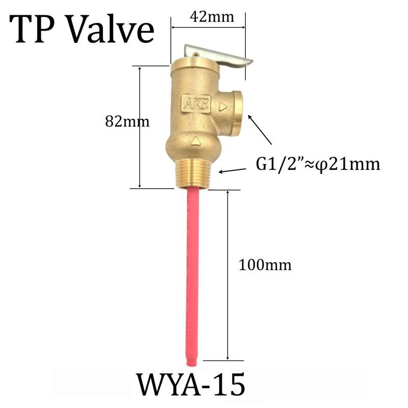 90/99℃ 194/210F WYA-15 AKE Drošības vārsts