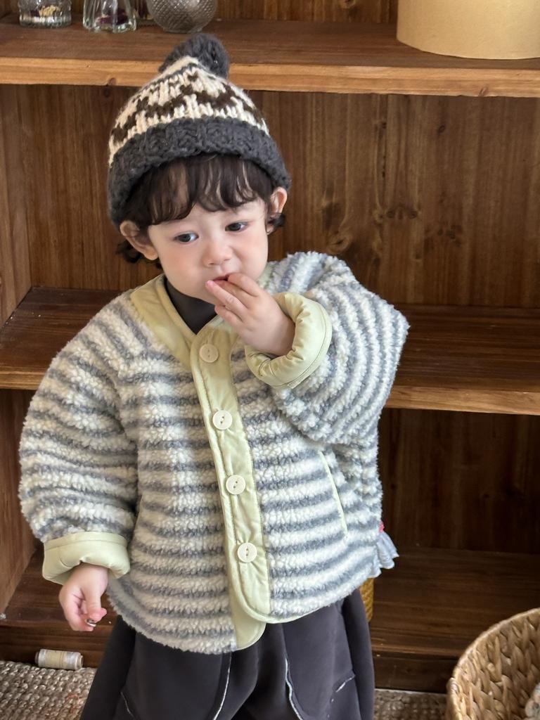 Children's autumn and winter clothing new children's clothing baby cotton jacket winter clothing boys thickened suit
