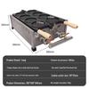 110V Electric Golden Coin Bread & Egg Waffle Maker - Cheese Pulling Feature