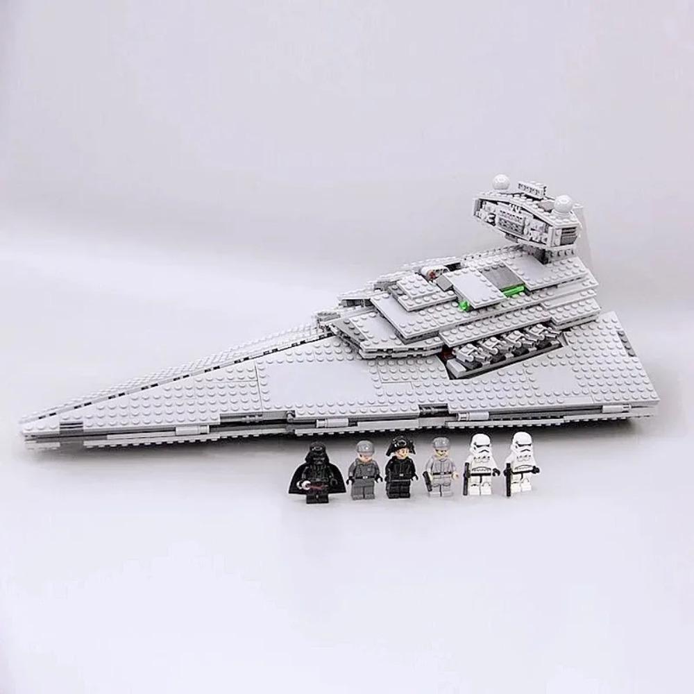 2025NUOVO 1555 pezzi UCS Star Battle Imperial Star Destroyer 75394 Mattoncini Con 7 Bambole Per Bambini Regali per Vacanze Compleanno