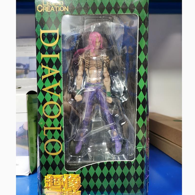 15cm Figure Bizarre Adventure Kujo Jotaro Dio Brando Diavolo Bruno Kishibe Giorno Giovanna Abbacchio Movable Action Figure
