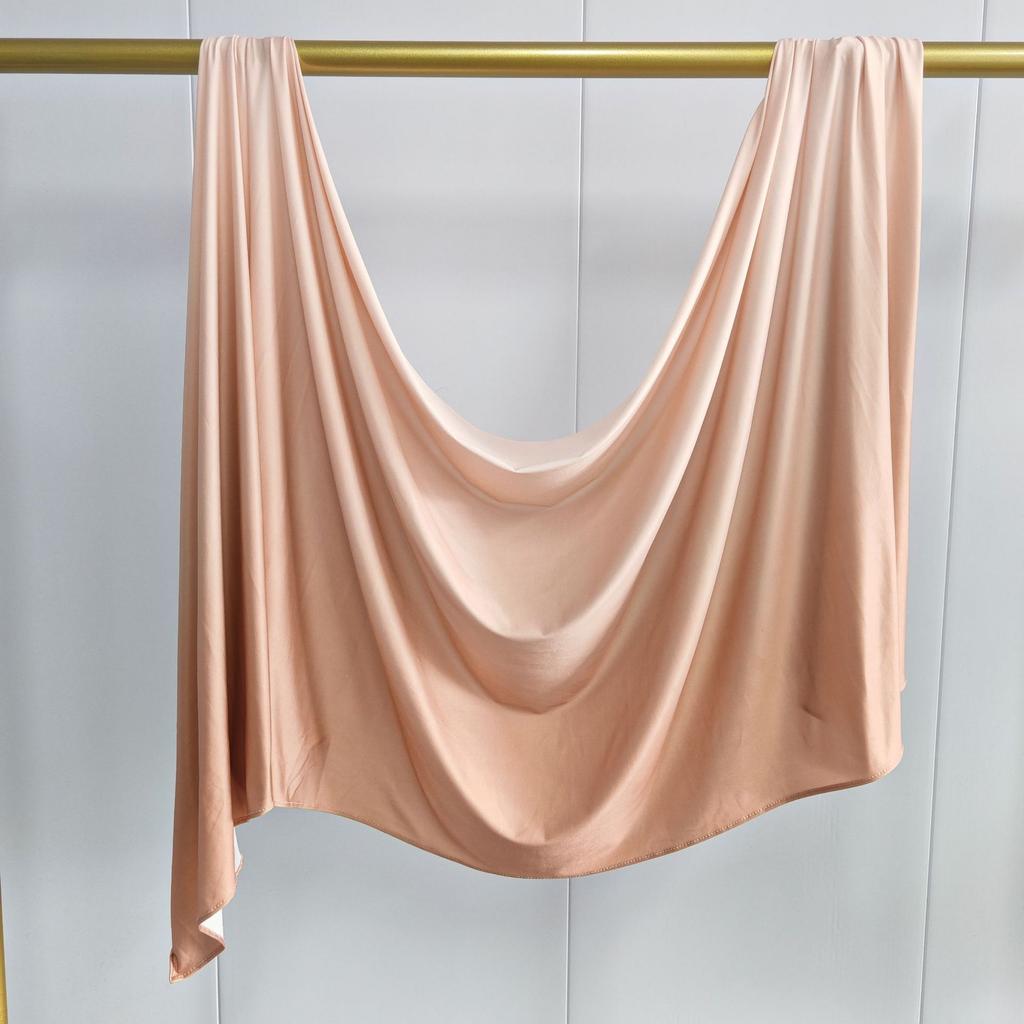 Women Jersey Liquide Hijab Premium Liquid Jersey Hijab Scarf Shawl Head Scarf Muslim Fashion Turban Headwrap Women Ramadan Hijab