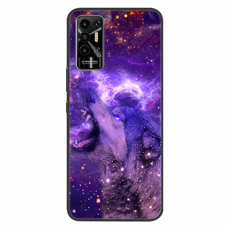 For Tecno Pova 2 Case Pova2 Shockproof Soft silicone TPU Back Cover For Tecno Pova 2 Phone Cases Pova2 2021 Case Cute Cartoon