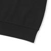 Knit-Like Half-Zip Hoodie Sweatshirt Black (Woman)
