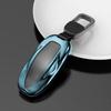 S Car Remote Key Fob Case Cover With Belt Aluminum Alloy Key Shell  For Tesla Model S Model 3 Model X Model Y