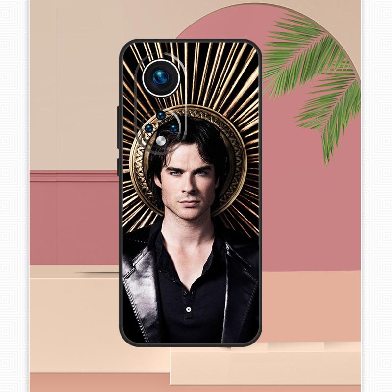 The Vampire Diaries Damon Salvatore Case For Honor Magic 8 Pro 7 6 5 Lite Honor 200 400 X9c X9b X9a X8b X8a X8c 50 70 90 Cover