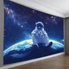 Space astronaut design Digital printing polyester wall hanging tapestry decorative Living room bedrooms Office background gift