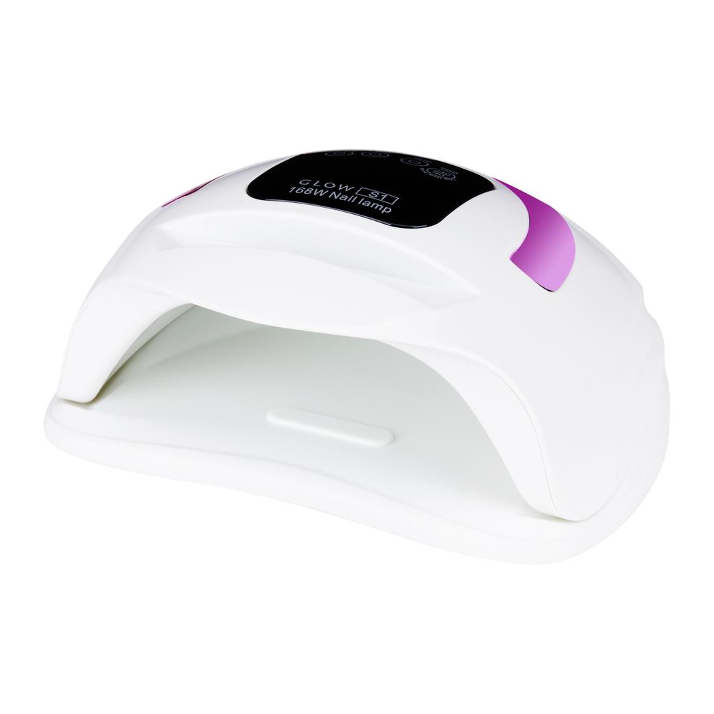 Lampa Uv Dual Led Glow S1 168W Różowe Złoto