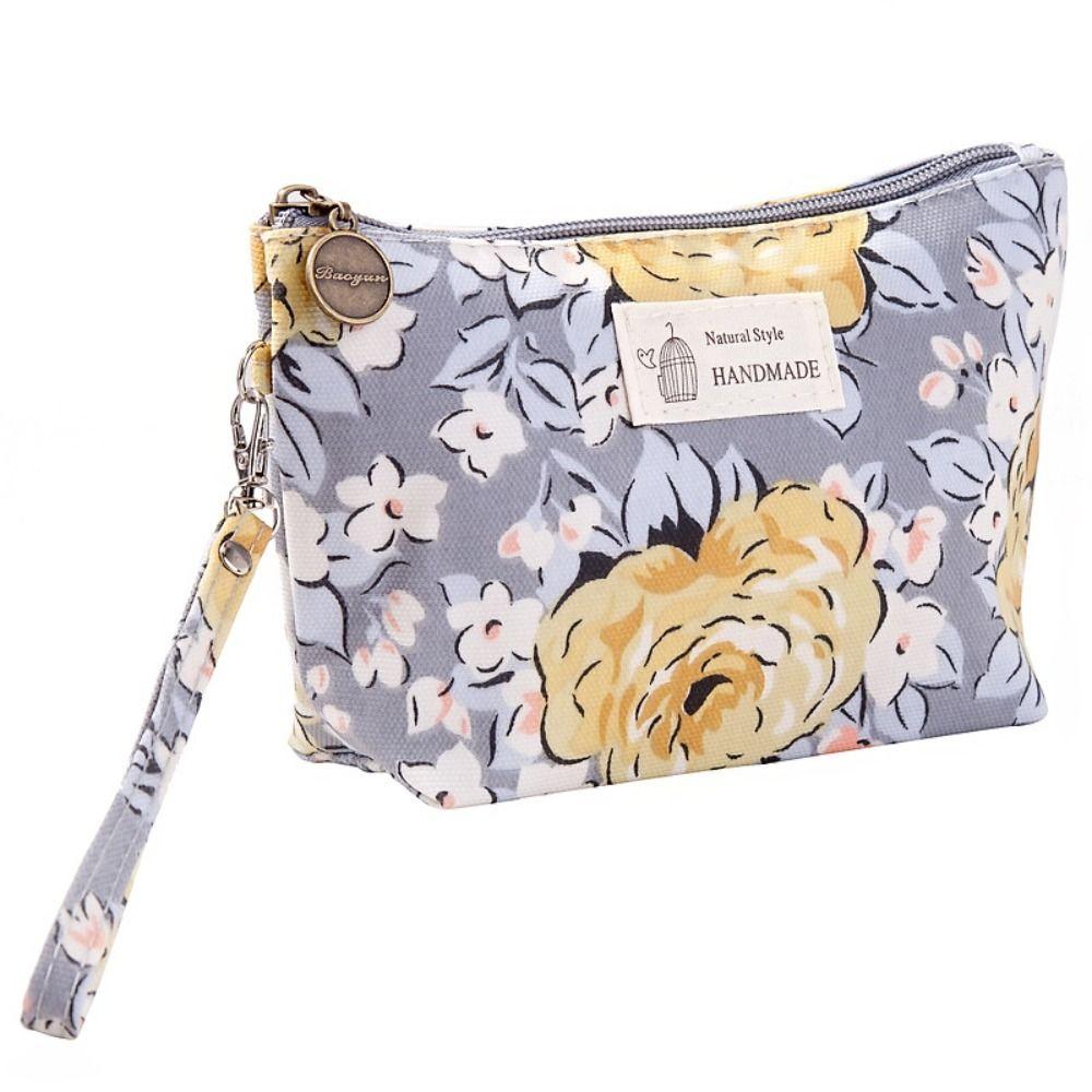 Beach Bag Zipper Wash Pouch Cosmetic Bags Korean Storage Bags Toiletry Handbag Women Clutch Bag