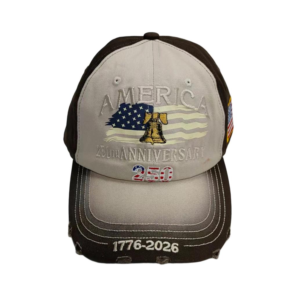 American 250th Anniversary Commemorative Hat Baseball Cap Embroidered Baseball Cap