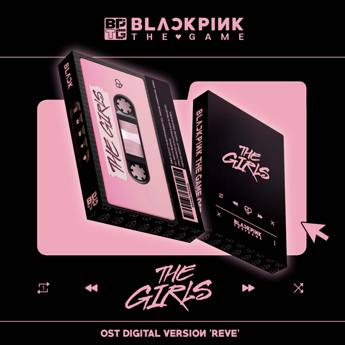 

BLACKPINK - BLACKPINK THE GAME OST : THE GIRLS [Reve ver.][BLACK ver.] (DIGITAL VERSION)