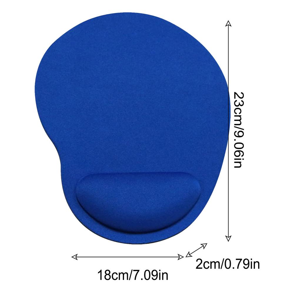 Ergonomic Wrist Rest MousePad Comfortable Wrist Support Non Slip Mice Mat Soft Mousepad For PC Laptop Computer