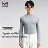 Unisex Mock Neck Thermal Long Sleeve Base Layer