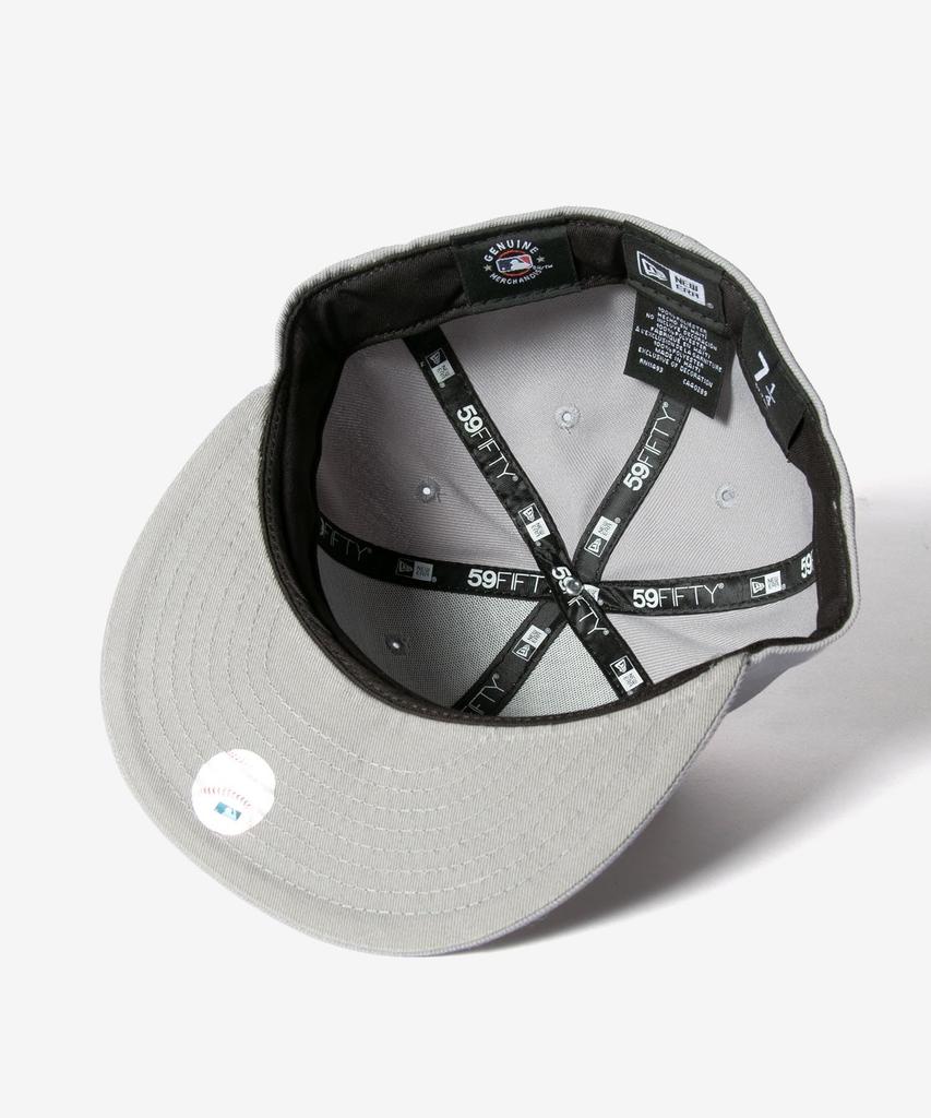 CAP 11591125 59FIFTY New York Yankees MLB Classics GRAY WHITE Brand 7 Japanese [NEW ERA] & Size 5/8 Size 60.6cm [Used]