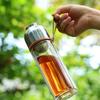 SAMADOYO-Tea Separator, Heat-Resistant Glass Brewing, Tea Filtration, Portable Cup, Outdoor, Travel, Vehicle Water Cup