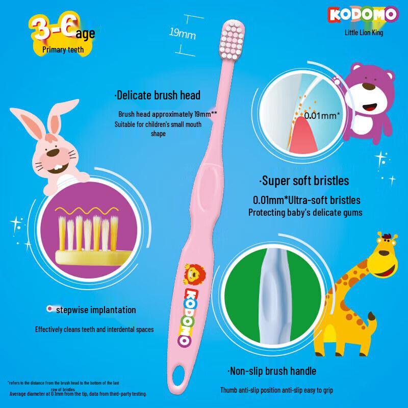 Lion Kids 3-6 Years Oral Care Set