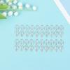 20Pcs Charms Link Infinity Symbol Connection Silver Color Pendants Diy Making
