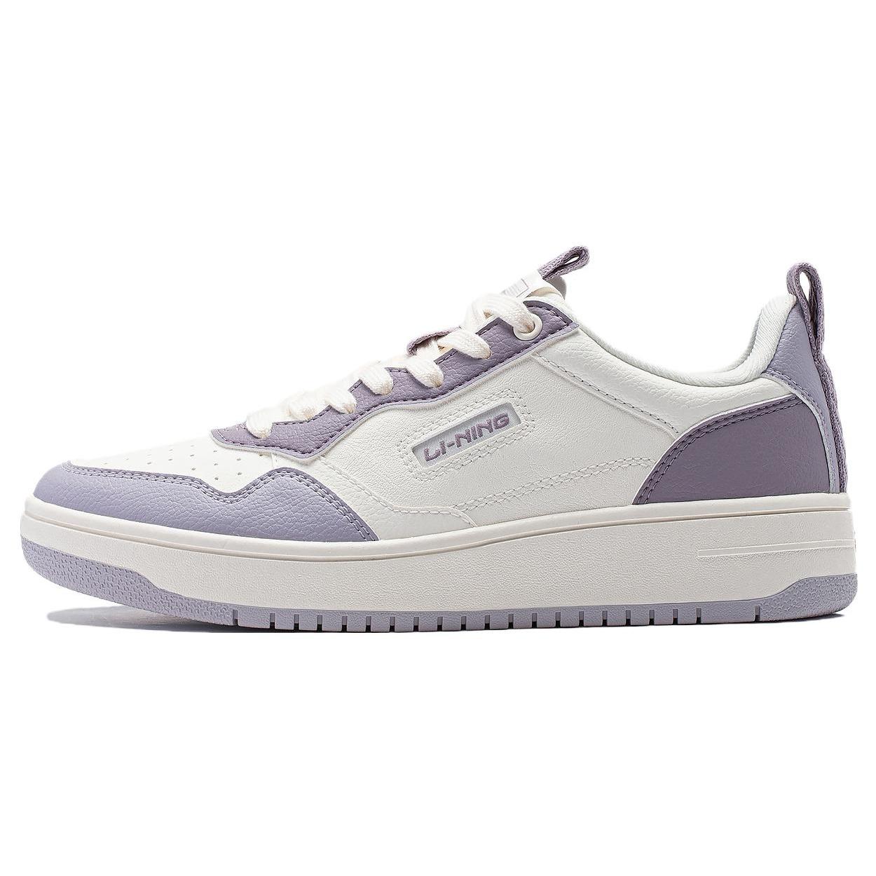 (WMNS) Li-Ning Star Candy White Purple Women s AGCT472-4 EU 38⅓
