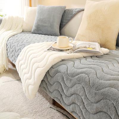 Winter  Plush Sofa Cushion Thickened Non-Slip Seat Cushion Universal In All Seasons Sofa Cover Towel All-Inclusive Winter Models