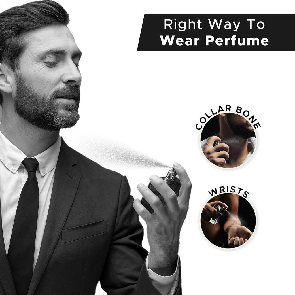 THE MAN COMPANY ماء عطر للرجال 100 مل – بولو جرين | عطر فاخر | عطر يدوم طويلاً | مثالي للرجال | الخوخ والخزامى والباتشولي