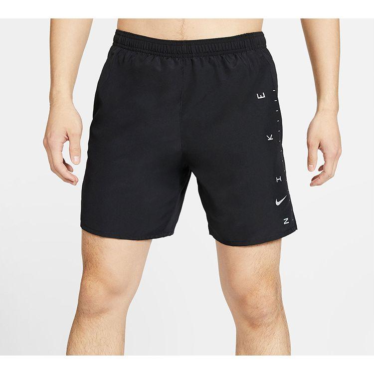 Nike Challenger 7" Brief Laufshorts Herren Unterteile Schwarz CQ0108-010
