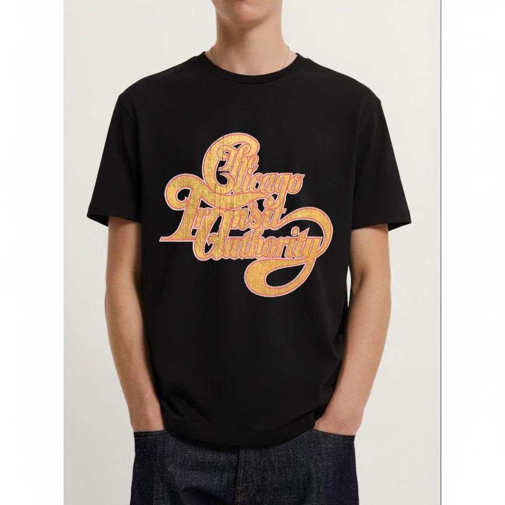 Chicago “Transit Authority” Retro T-Shirt – Terry Kath, Robert Lamm, Dawayne Bai M