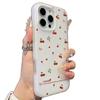 New Red Cherry Case for Apple iPhone 13Pro, 14, 15Pro, 16 & 17 - High-end Girly Niche Design