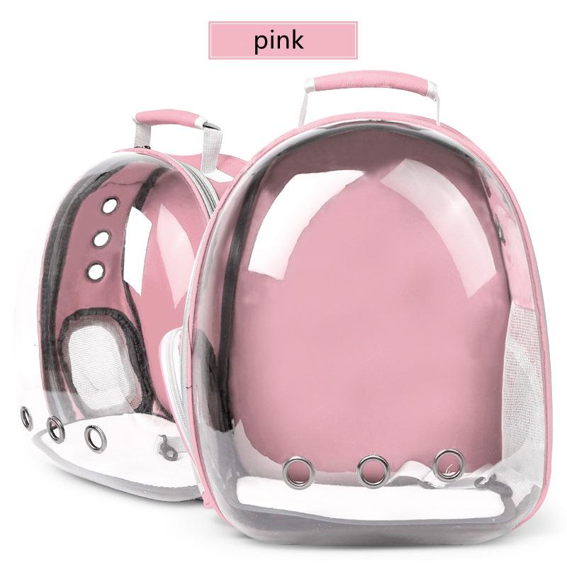 Cat Carrier Bags Pet Carriers Small Dog Cat Backpack Breathable Travel Space Capsule Cage Pet Transport Bag Carrying For Cat