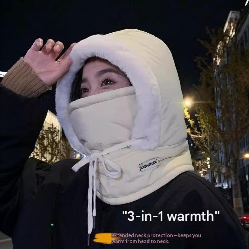 Zimowa czapka puchowa z kapturem Unisex Pogrubiona Ciepła Wiatroszczelna i Wodoodporna Czapka Dla Mężczyzn Kobiet Outdoor Narciarstwo Turystyka