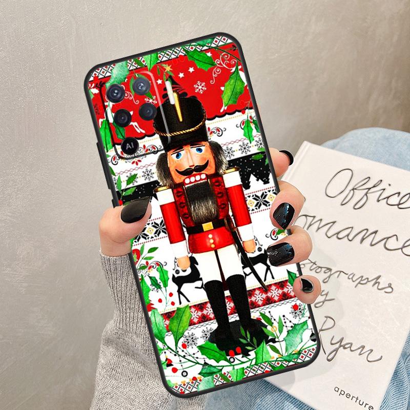 

Nutcracker Case For Oppo A78 A98 A18 A38 A58 A60 A80 A40 A77 A57 A17 A74 A54 A94 A96 A76 A16 A15 A5 Pro OPPO A91
